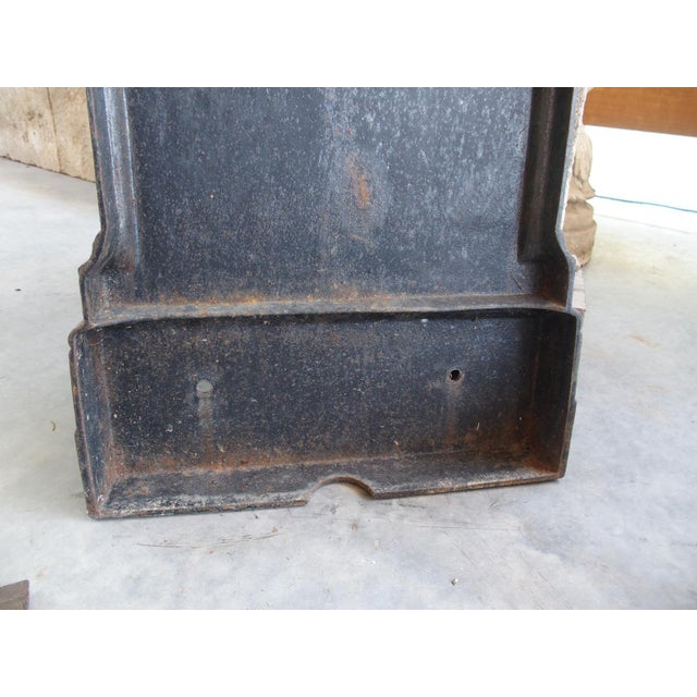 Small Cast Iron Fountain From Toulouse, France, 20th Century For Sale - Image 11 of 12