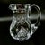An elegant vintage cut crystal jug by Webb Corbett, England, bearing the maker’s crown mark. Substantial and beautifully...