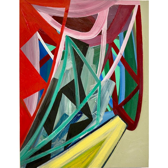 2020s Contemporary Abstract Oil on Panel "Luxuriate" by Ashlynn Browning For Sale - Image 5 of 5