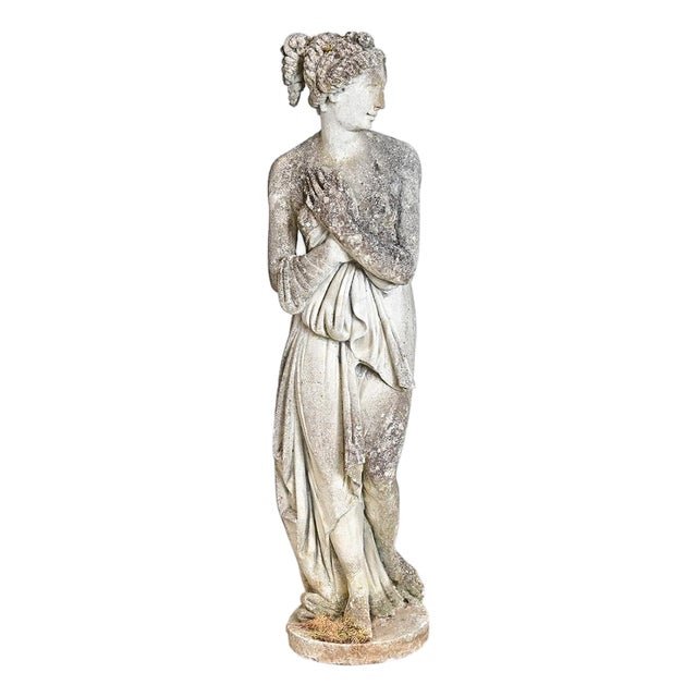 Late 19th Century English Victorian Cast Stone Reproduction of the Venus Italica For Sale