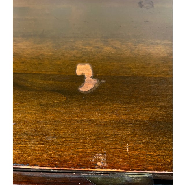 Brown Mid 20th Century Modern Walnut Bookcase For Sale - Image 8 of 10