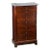 French Semainier or Tall Chest of Mahogany With Marble Top For Sale
