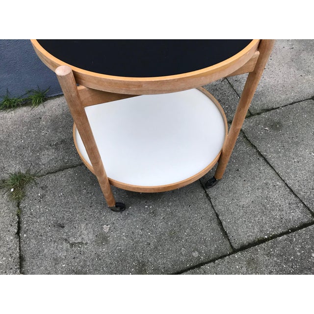 Danish Oak Trolley by Hans Bølling for Torben Ørskov, 1960s For Sale - Image 3 of 6