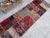 Textile Mid 20th Century Red Oushak Anatolian Floral Runner For Sale - Image 7 of 10