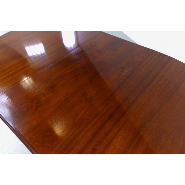 Danish Hepplewhite Oval Mahogany Dining Table from Farre Møbelfabrik, 1970s For Sale - Image 15 of 18