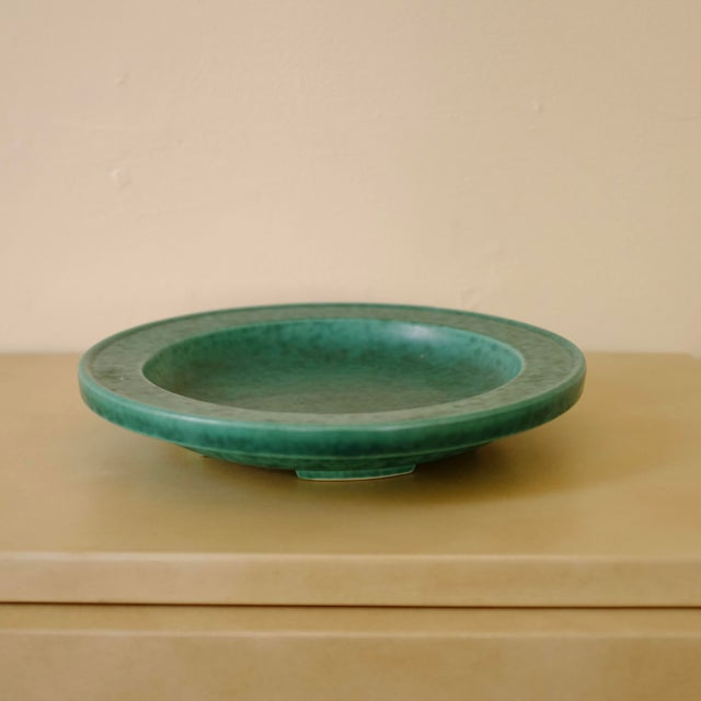 Mid-Century Modern Argenta Stoneware Plate by Gustavsberg For Sale - Image 3 of 7