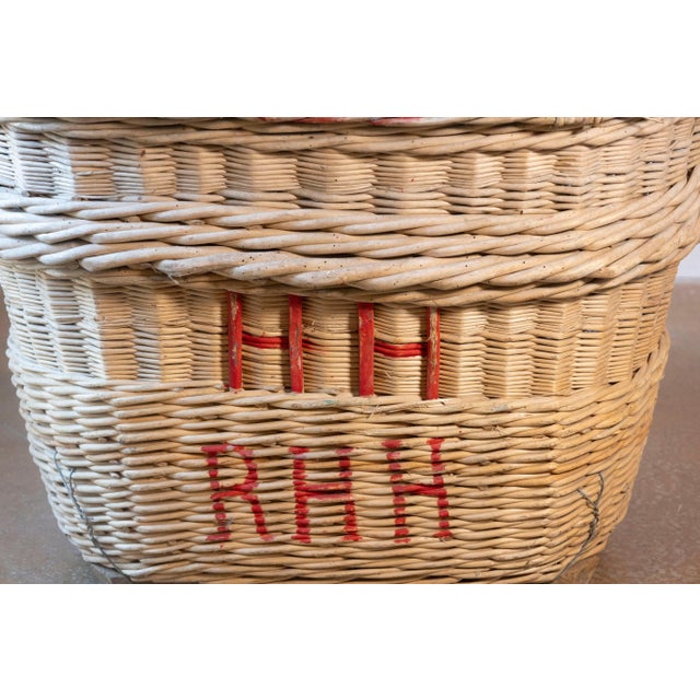 French Champagne Harvesting Basket, c. 1940s For Sale In Atlanta - Image 6 of 8