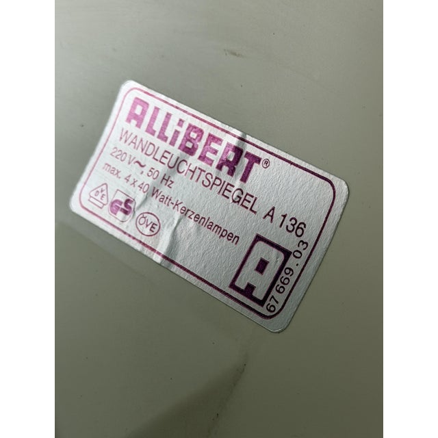 Italian Space Age Adjustable and Backlit Mirror from Allibert, 1970s For Sale - Image 10 of 18