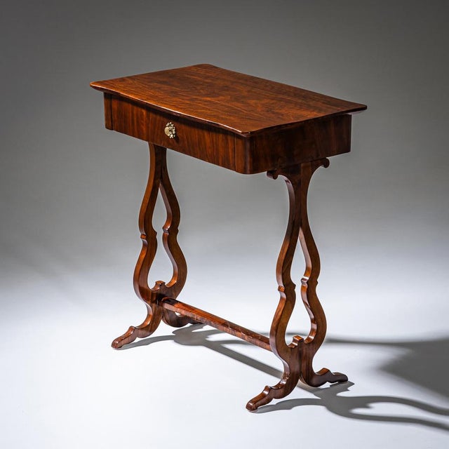 Biedermeier Sewing Table, 1840 For Sale - Image 3 of 7