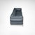 Cassina LC3 Down Cushions Y Leather 3-Seater Sofa by Le Corbusier for Cassina, 1990s For Sale - Image 4 of 9