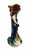 Art Nouveau Art Nouveau Chalkware Sculpture Vase Maiden and Sunflowers, Circa 1910 For Sale - Image 3 of 8
