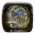 Petroglyph Glass Sculpture Paperweight by Göran Wärff for Kosta Boda, Sweden, 1960s For Sale