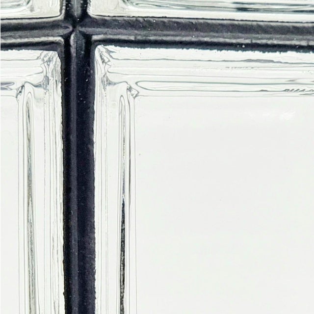 Mid-Century Modern Mid-Century Glass and Brass Pendant Light from Limburg, Germany, 1960s-1970s For Sale - Image 3 of 12