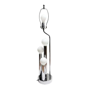 Robert Sonneman Modernist 4 Pillar Tall Architectural Table Lamp 1960/70s
