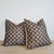 Soane Britain Burdur Leaf Pillows in Chestnut - Pair For Sale - Image 4 of 6