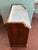 Vintage Chest of Drawers in Walnut with Marble Top, 1930s For Sale - Image 11 of 14