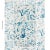 Based on art by Abel Macias, Canopy in blue-birds is a playful mid-scale design that derives its fanciful floral and fauna...