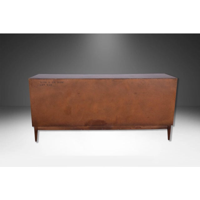 1960s American of Martinsville MidCentury 9 Drawer Dresser Credenza For Sale - Image 11 of 11