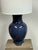 Blue Barbara Cosgrove Cobalt Lapis Table Lamp For Sale - Image 8 of 12