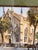 Olive Late 20th Century Al Stine French Huguenot Church Watercolor, Framed For Sale - Image 8 of 12