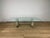 Coffee Table in Travertine Steel and Smoked Glass, 1970s For Sale - Image 9 of 9