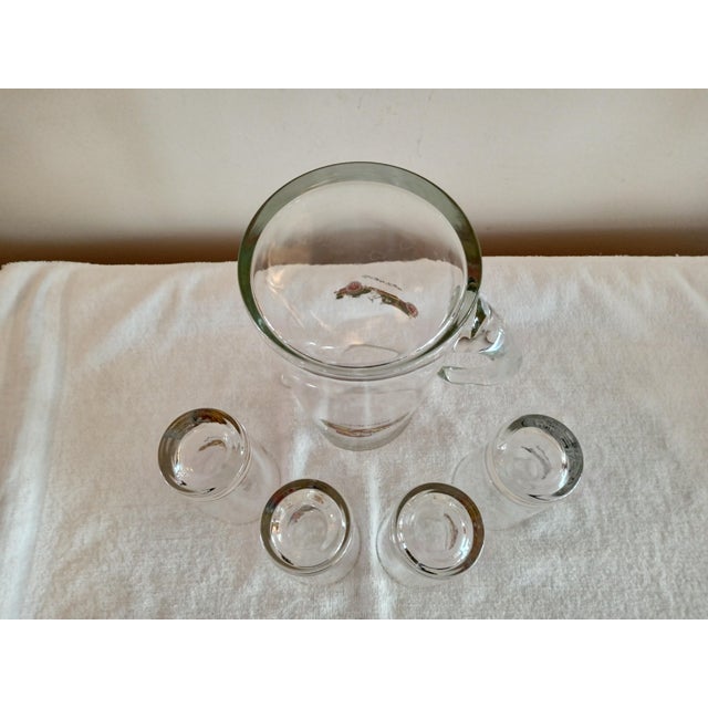 Vintage Antique Cars Pitcher and Highball Glasses 5 Pc. Set For Sale In Saint Louis - Image 6 of 6