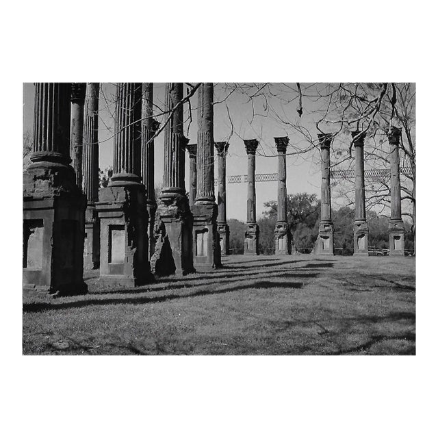 1960s Windsor Ruins Mississippi Photograph by Don Ware For Sale