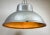 Gray Large Oval Industrial Polish Factory Pendant Lamp from Predom Mesko, 1960s For Sale - Image 8 of 13
