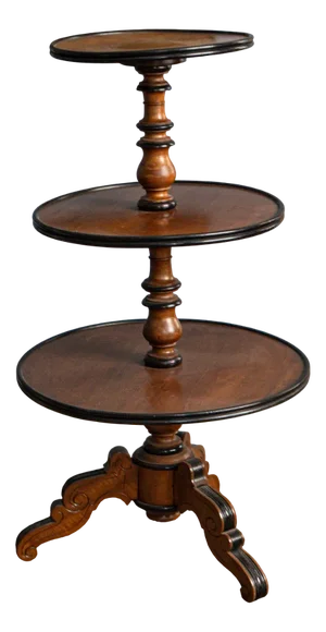 Antique Three-Story Shelf, 1900s