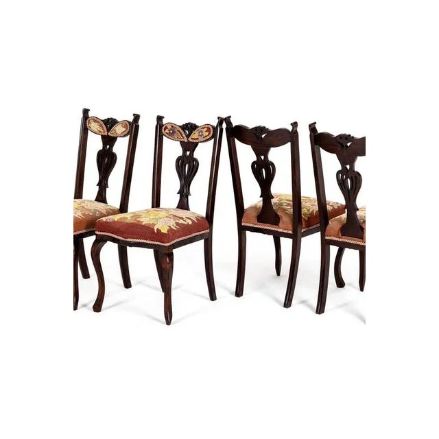 Scottish Mahogany Dining Chairs, Set of 4 For Sale - Image 5 of 15
