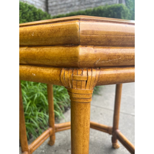 Late 19th Century Bamboo Side Table For Sale - Image 11 of 12