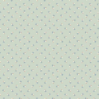Sample - Boråstapeter Petite Chérie Wallcovering In Aqua For Sale
