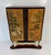 Italian Bar Cabinet with Painted Panels, 1940s For Sale - Image 3 of 18
