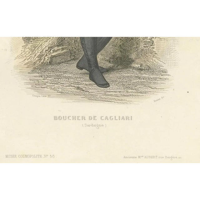 Paper Sardinian Butcher, 1853, Paper For Sale - Image 7 of 12