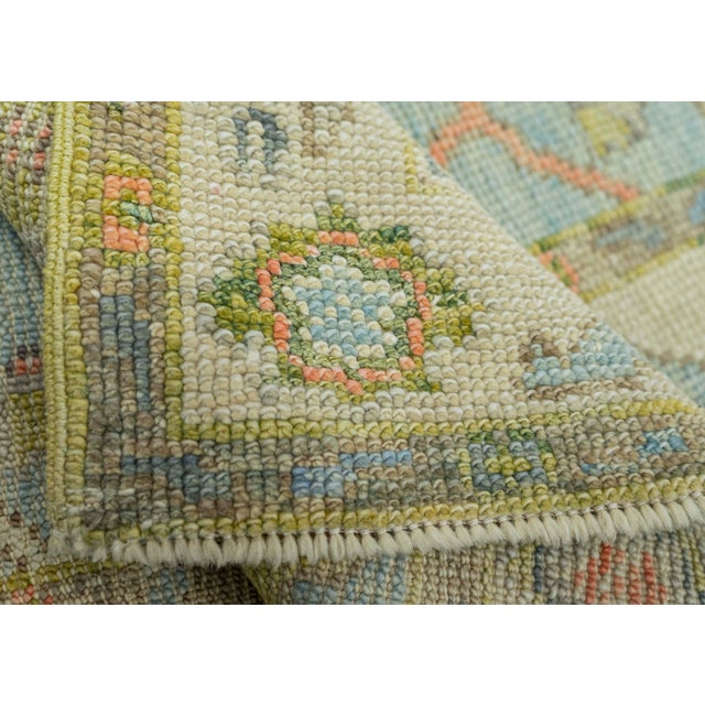 Turkish Oushak Rug 2'4"x 5'10" #20124 For Sale In Houston - Image 6 of 8