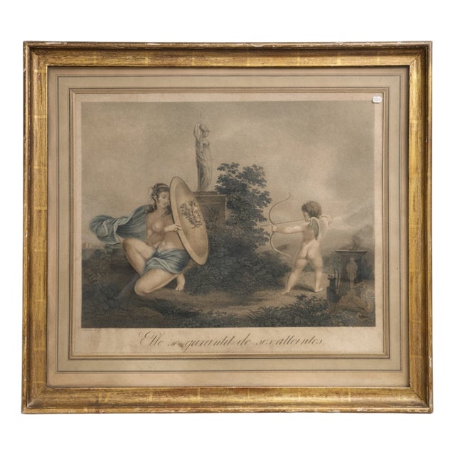 Scene with Medusa, Engraving, 1920s-1940s, Framed For Sale