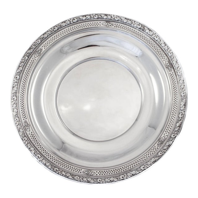 1930s Sterling Silver Dish For Sale