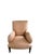 Custom-Made Winston Chair in Quilted Caramel Leather by Chaddock For Sale - Image 6 of 6
