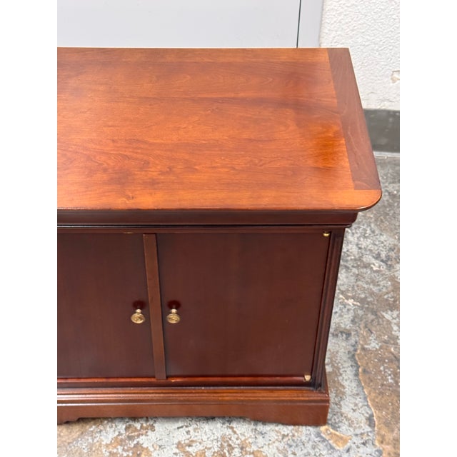Brown Grange French Louis Philippe Bedside Chest, Vintage For Sale - Image 8 of 12