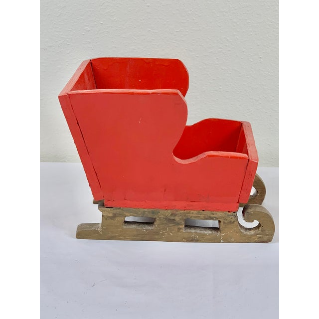 Vintage Wooden Sleigh Chairish