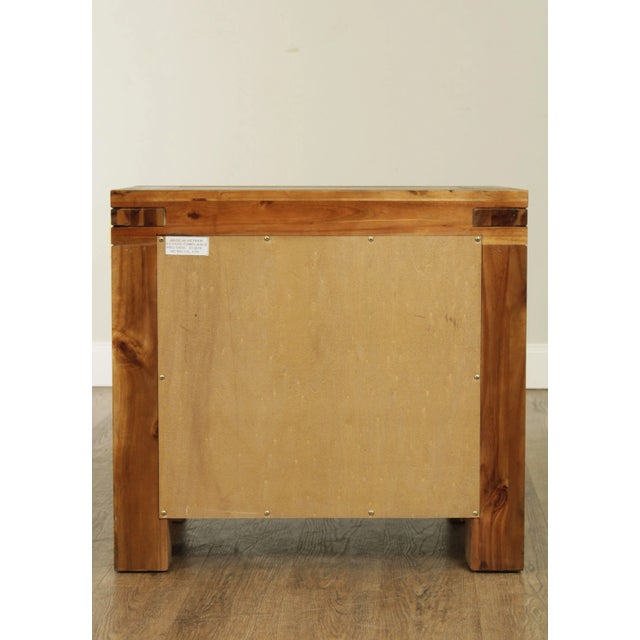 Modern Rustic 2 Drawer Nightstand For Sale In Philadelphia - Image 6 of 13