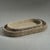 Reggio Loom Oval Raffia Tray with Leather Trim, Large For Sale - Image 4 of 6