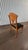 Asian 1960s Set of 4 Wood Fan Dining Chairs For Sale - Image 3 of 4