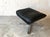 Danish Black Ottoman, 1960s, in Very Good conditions. Designed 1960 to 1969