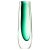 Glass Vase in Green by Vicke Lindstrand, 1960s For Sale - Image 6 of 6