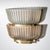 Metal Art Deco Glass Wall Lights attributed to Archimede Seguso, Italy, 1940s, Set of 2 For Sale - Image 7 of 11