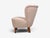 Wood Carl-Johan Boman, Lounge Chairs, Beige Linen, Wood, Finland, 1950s For Sale - Image 7 of 11