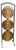 Antique Three-Tier Folding Cake Stand, 1900 For Sale