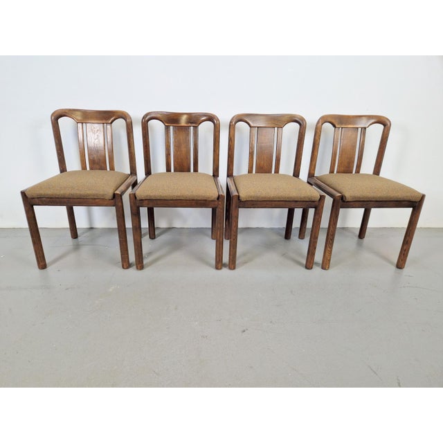 Brutalist Vintage Brutalist Dining Room Chairs, 1970s, Set of 4 For Sale - Image 3 of 9