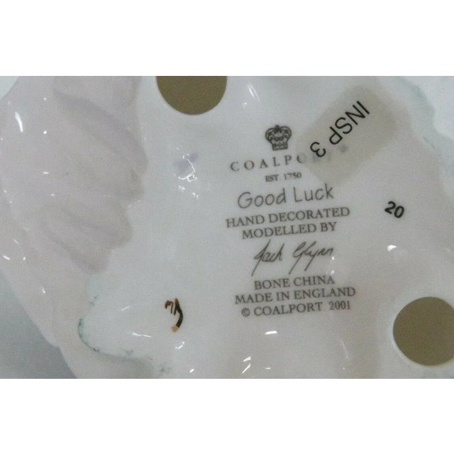 Coalport Good Luck English Bone China Porcelain Small Figurine For Sale In Miami - Image 6 of 11